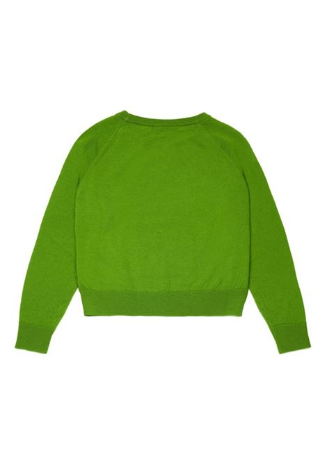 MAX&CO. KIDS Pullover In Lana Verde Con Cuore - MAX&CO. KIDS Presa