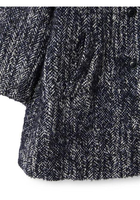 IL GUFO Cappotto In Tweed Blu - IL GUFO Vendite Flash