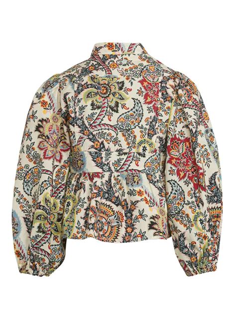 ETRO KIDS Blusa Bianca Con Motivo Paisley Multicolor - ETRO KIDS 2025