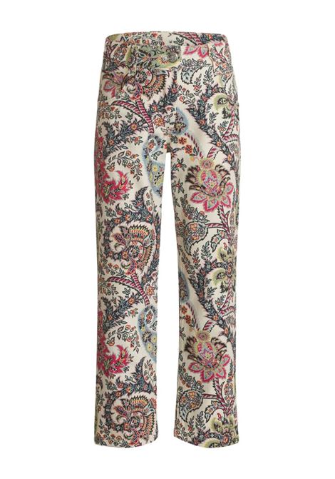 ETRO KIDS Jeans In Bull Con Motivi Paisley - ETRO KIDS In vendita