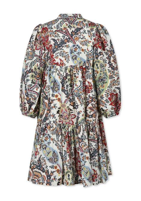 ETRO KIDS Abito Midi Con Stampa Paisley Floreale All-Over - ETRO KIDS Nuovo