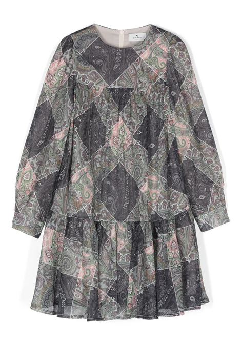 ETRO KIDS Abito Paisley Blu Navy - ETRO KIDS Qualità
