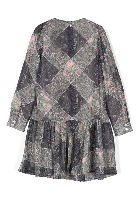 ETRO KIDS Abito Paisley Blu Navy - ETRO KIDS Qualità