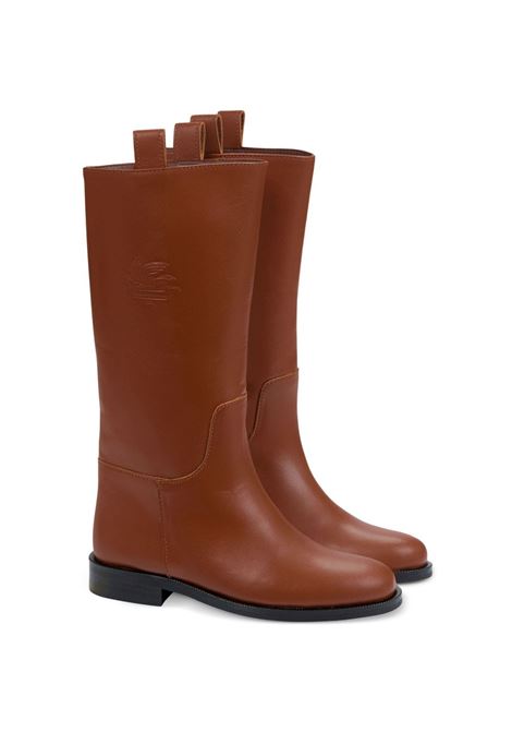 ETRO KIDS Stivali Pegaso Marroni - ETRO KIDS Promozione