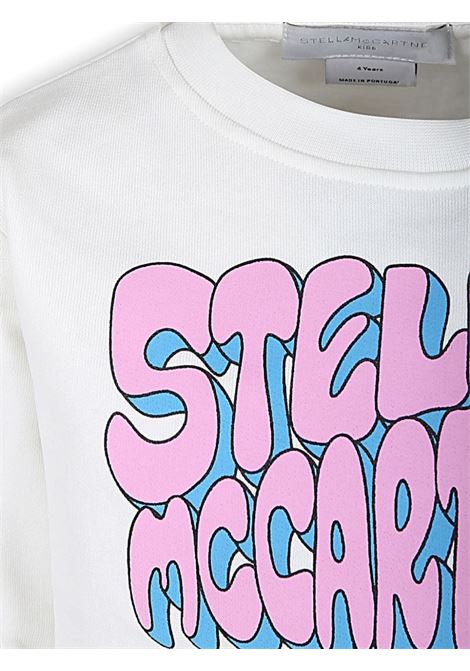 STELLA MCCARTNEY KIDS Felpa Grafica Stella Bianca - STELLA MCCARTNEY KIDS Prezzo Ridotto