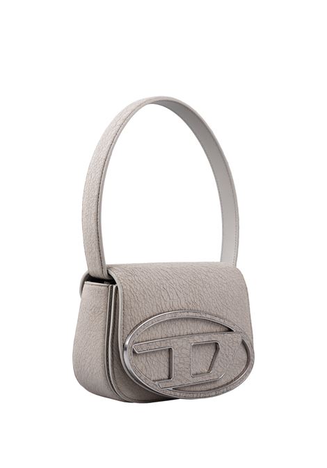 DIESEL Borsa 1DR In Pelle Arida Grigia - DIESEL Convenienza