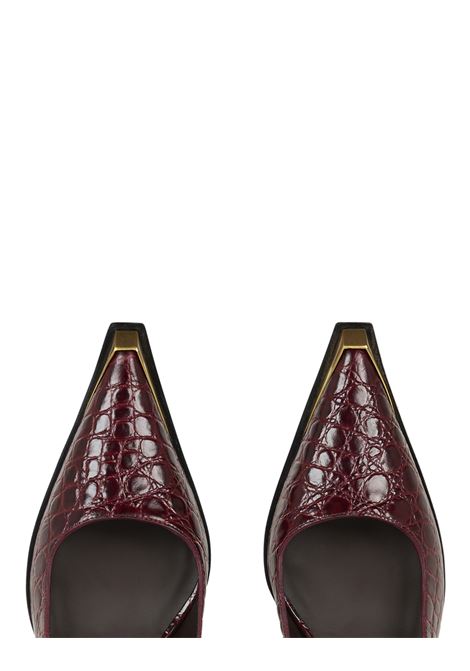 ETRO Sandali Platform Mary Jane In Pelle Stampata Nera - ETRO Negozio