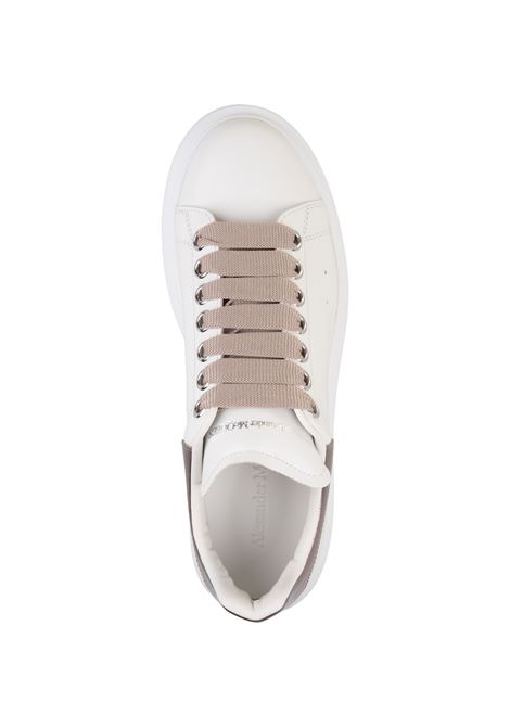 ALEXANDER MCQUEEN Sneakers Oversize In Bianco e Rosa Metallizzato - ALEXANDER MCQUEEN Nuova
