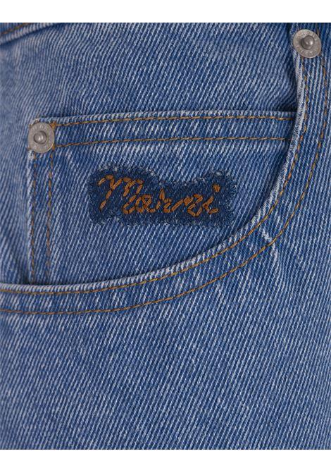 MARNI Jeans Carrot In Denim Biologioco Blu Cobalto - MARNI Spedizione gratuita