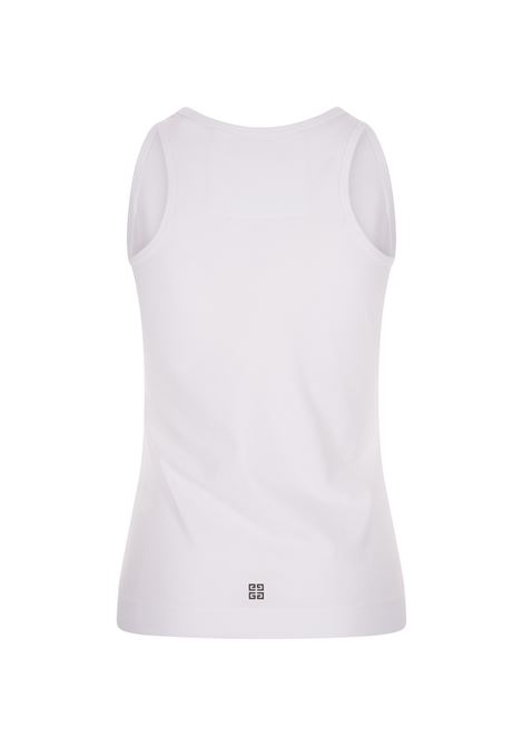 GIVENCHY Canotta Slim GIVENCHY Archetype In Cotone Bianco - GIVENCHY Grande vendita