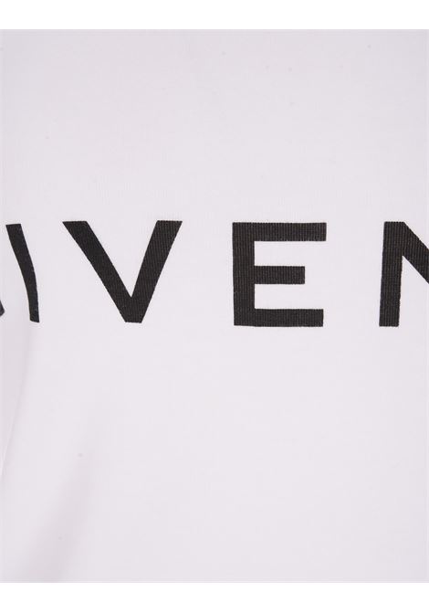 GIVENCHY Canotta Slim GIVENCHY Archetype In Cotone Bianco - GIVENCHY Grande vendita
