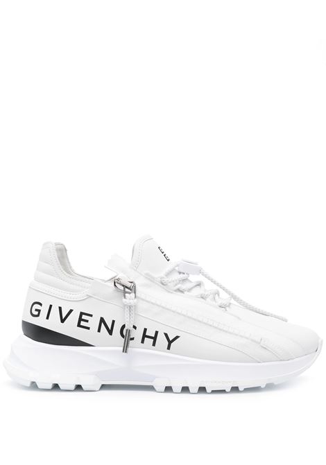 GIVENCHY Sneakers Da Running Spectre In Pelle Bianca Con Zip - GIVENCHY Fornitura limitata