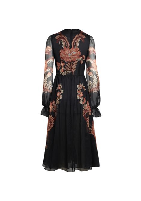 ETRO Abito In Chiffon Nero Stampato - ETRO Vendite stagionali