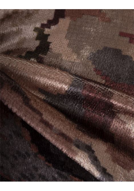 ETRO Top In Ciniglia Stampata Grigio - ETRO Cyber Monday