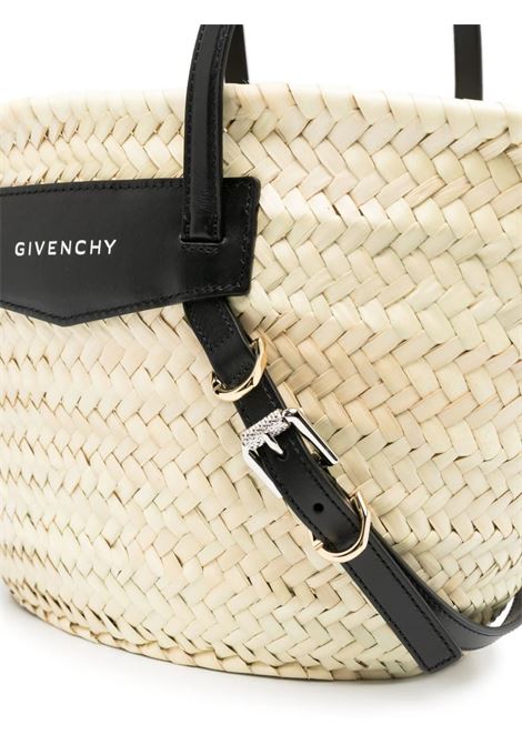 GIVENCHY Cesto Voyou Piccolo In Rafia Nero - GIVENCHY Offerta per la Festa della Mamma