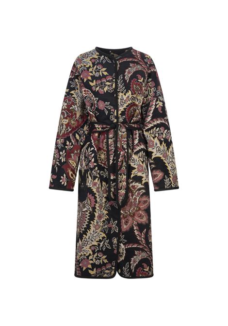 ETRO Cappotto Reversibile In Ciniglia Jacquard Multicolore - ETRO Offerta Giorno del Papà