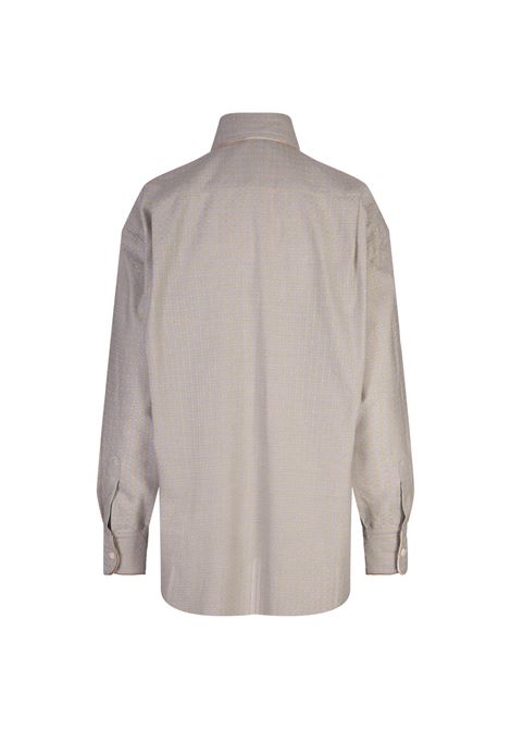 ETRO Camicia Over Jacquard Grigia - ETRO Offerta Anniversario