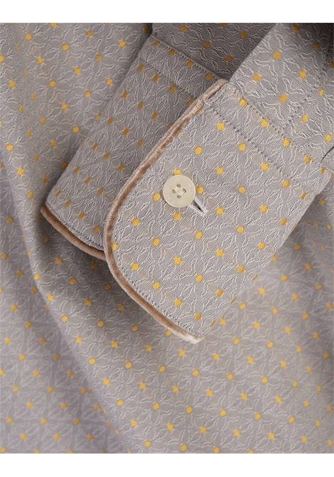 ETRO Camicia Over Jacquard Grigia - ETRO Offerta Anniversario