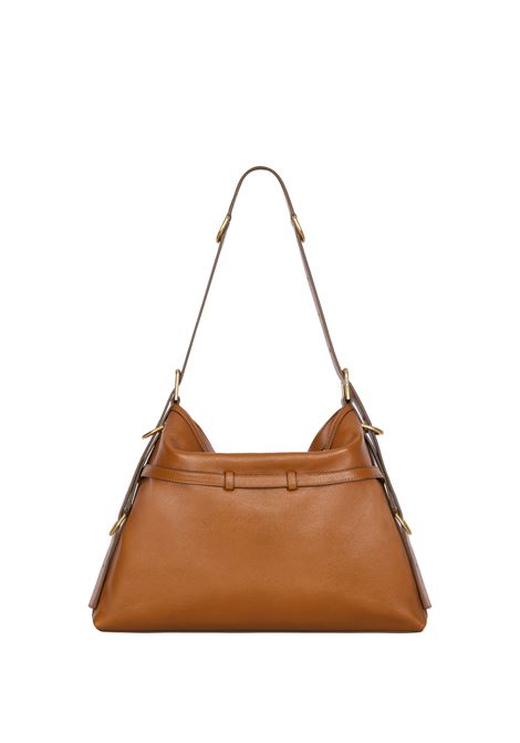 GIVENCHY Borsa Voyou Media In Pelle Toffee - GIVENCHY Nuovi prodotti