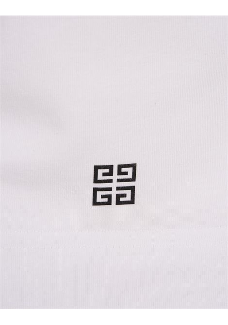 GIVENCHY T-Shirt Slim GIVENCHY Archetype In Cotone Bianco/Nero - GIVENCHY Offerte stagionali