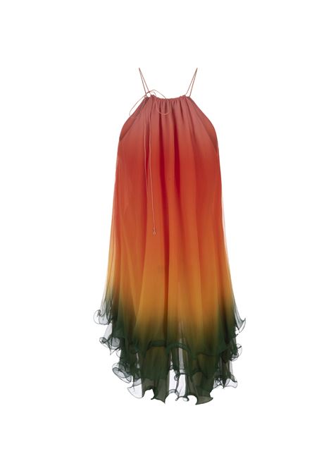 CASABLANCA Rainbow Gradient Cocktail Dress - CASABLANCA Comprane uno, ottenene uno gratis