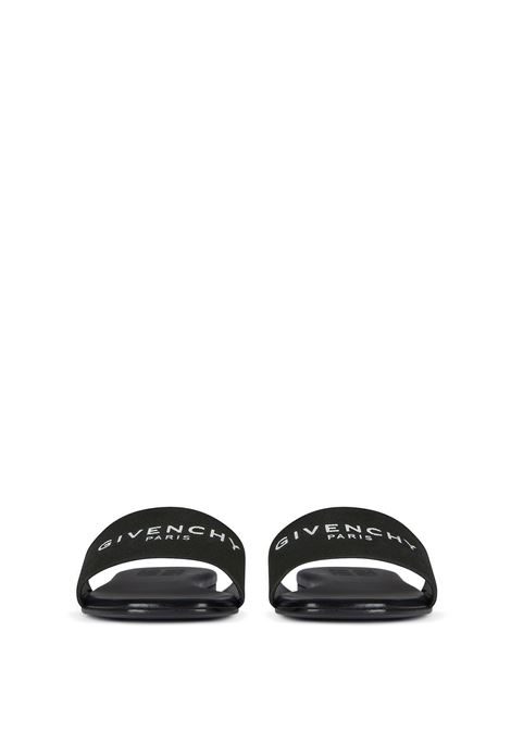 GIVENCHY Mule Piatte 4G In Tela Nera - GIVENCHY Super Saving Price