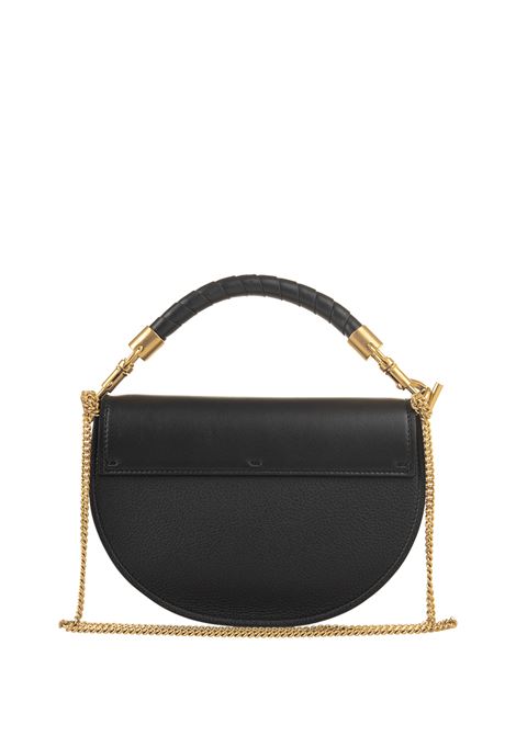CHLOÉ Borsa Con Patta e Catena Marcie In Black - CHLOÉ Fino al 60% di sconto