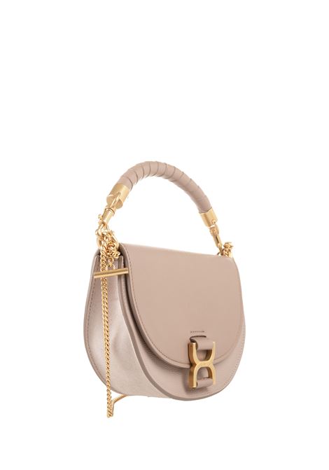 CHLOÉ Borsa Con Patta e Catena Marcie In Woodrose - CHLOÉ Fino al 65% di sconto