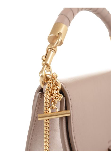 CHLOÉ Borsa Con Patta e Catena Marcie In Woodrose - CHLOÉ Fino al 65% di sconto