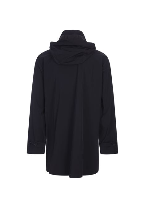 ASPESI Impermeabile In Nylon Stretch Blu Navy - ASPESI Duty-free