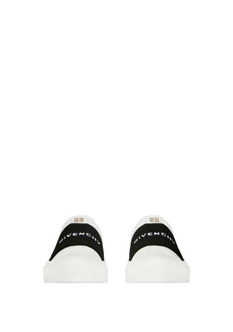 GIVENCHY Sneakers City Sport Bianche Con Fascia GIVENCHY Nera - GIVENCHY Sconti questo mese