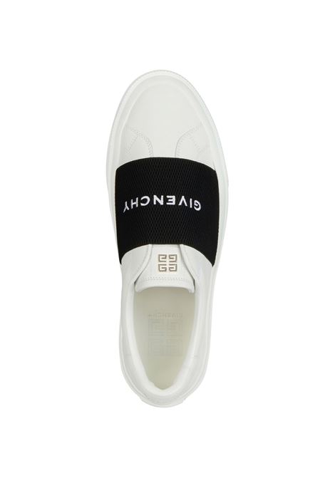 GIVENCHY Sneakers City Sport Bianche Con Fascia GIVENCHY Nera - GIVENCHY Sconti questo mese