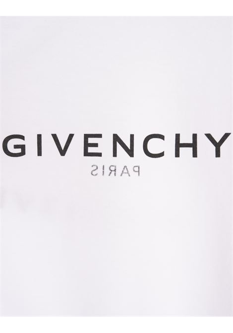 GIVENCHY T-Shirt Slim Fit GIVENCHY Reverse Bianca - GIVENCHY In Linea