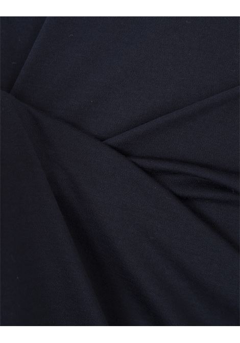KITON Polo A Maniche Lunghe In Jersey Blu Navy - KITON Spedizione Gratuita