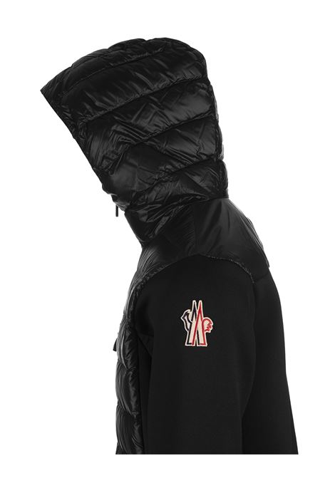 MONCLER GRENOBLE Cardigan Imbottito Nero Con Zip - MONCLER GRENOBLE Acquista Ora