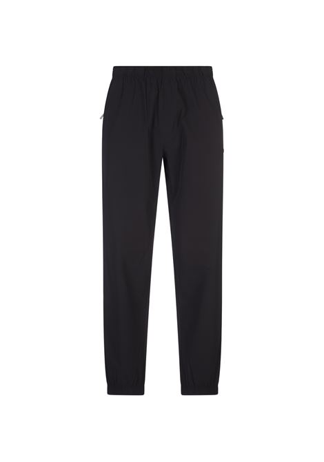 MONCLER Joggers Neri In Nylon Tecnico Stretch - MONCLER Novità
