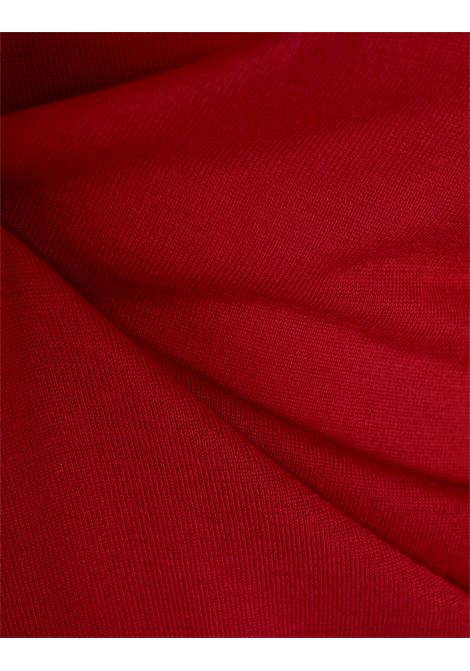 FEDELI Pullover Argentina In Seta e Cashmere Rosso - FEDELI Offerte