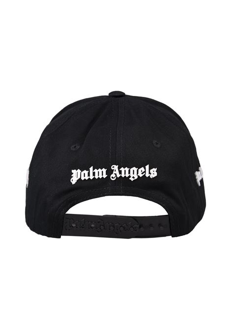 PALM ANGELS Cappello Da Baseball Nero Con Logo - PALM ANGELS Offerta speciale