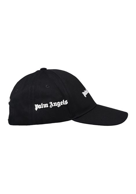 PALM ANGELS Cappello Da Baseball Nero Con Logo - PALM ANGELS Offerta speciale