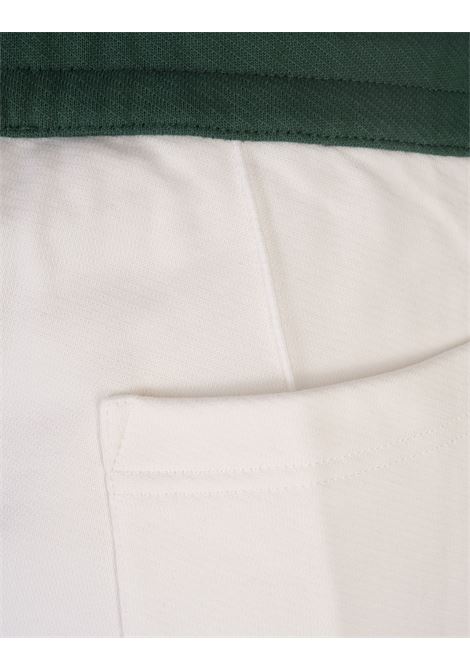 CASABLANCA Joggers Bianchi Blu e Verde Con Patch Logo - CASABLANCA Flash Sale