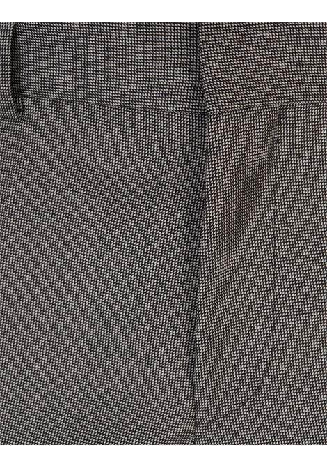BOSS Abito Slim Fit Doppiopetto In Lana Grigio Con Micromotivo - BOSS Vendite stagionali