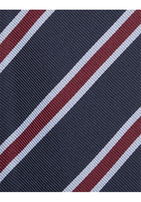 KITON Cravatta Regimental Mogador Blu - KITON Offerta Anniversario