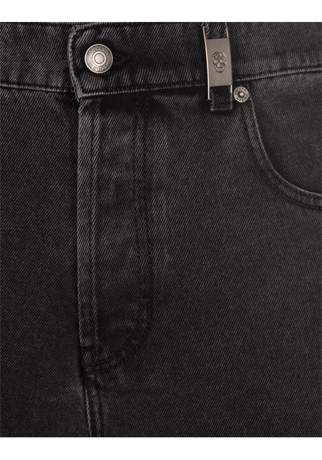 ALEXANDER MCQUEEN Jeans Baggy Grigi - ALEXANDER MCQUEEN Offerte stagionali
