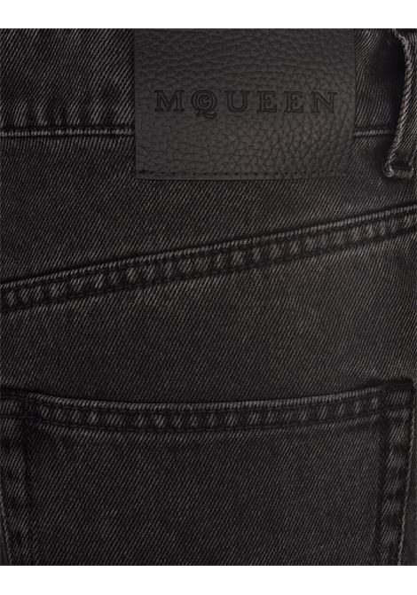 ALEXANDER MCQUEEN Jeans Baggy Grigi - ALEXANDER MCQUEEN Offerte stagionali