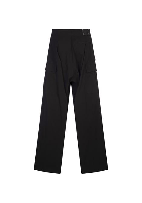 ALEXANDER MCQUEEN Pantaloni Cargo Con Piega in Nero - ALEXANDER MCQUEEN Liquidazione