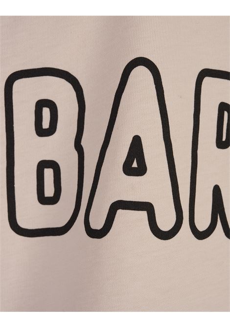 BARROW T-Shirt Bianca Con Stampa Flock - BARROW Sconti VIP