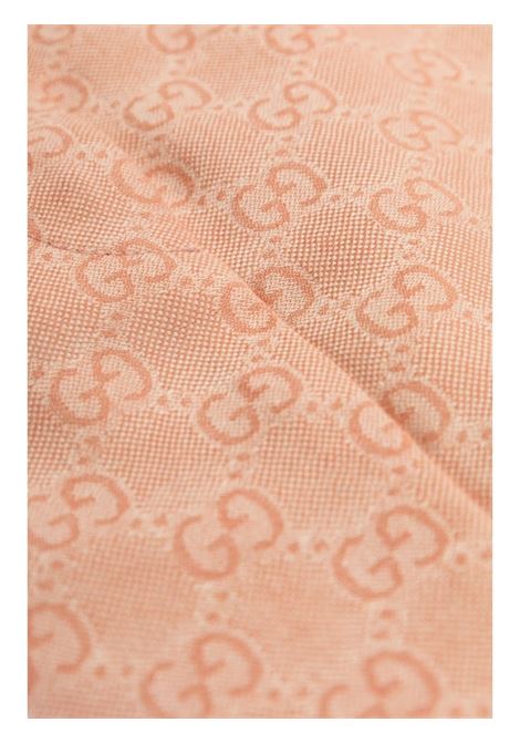 GUCCI KIDS Gonna In Flanella Di Lana Jacquard Gucci Rosa - GUCCI KIDS Vendita