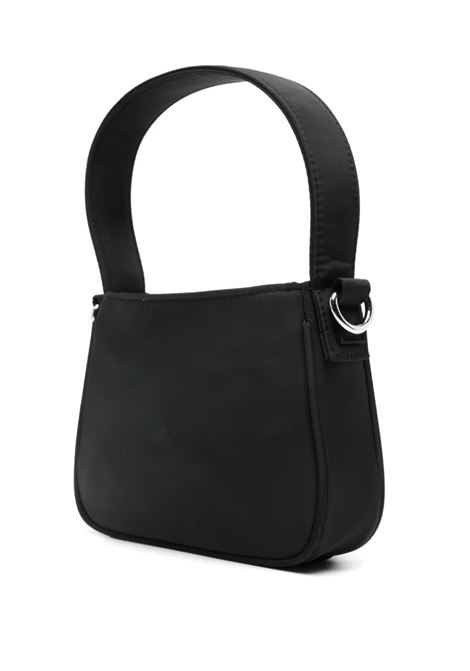 MISS BLUMARINE KIDS Borsa a Mano Nera Con Motivo Monogram Di Strass - MISS BLUMARINE KIDS Acquista Ora