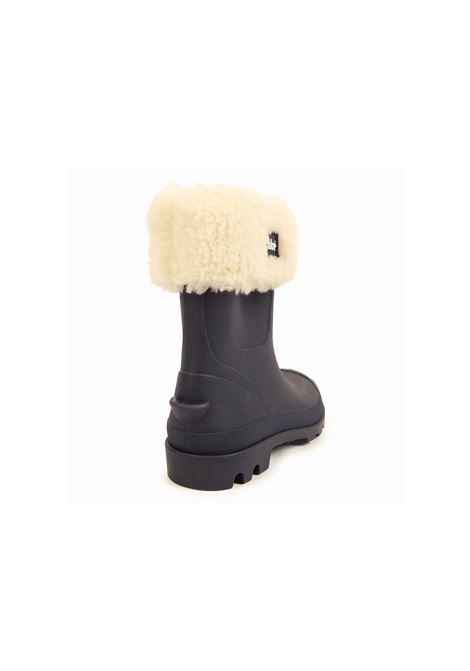 CHLOÉ KIDS Stivali Da Pioggia Blu Con Applicazione - CHLOÉ KIDS Spedizione gratuita