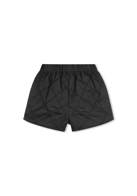 GIVENCHY KIDS Shorts Trapuntati Neri Con Motivo 4G Ricamato - GIVENCHY KIDS Sconto di tempo limitato